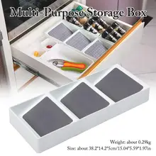 Многоцелевой ящик для хранения лекарств бутылки приправа Органайзер 3 отсека ящик