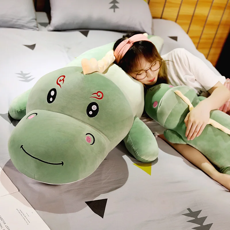 dinossauro recheado boneca travesseiro para crianças presente de aniversário da menina