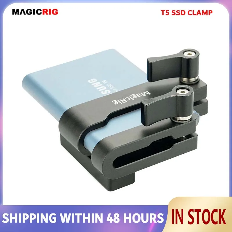 Крепление MAGICRIG для Samsung T5 SSD-карты с зажимом фотокабеля совместимый клеткой