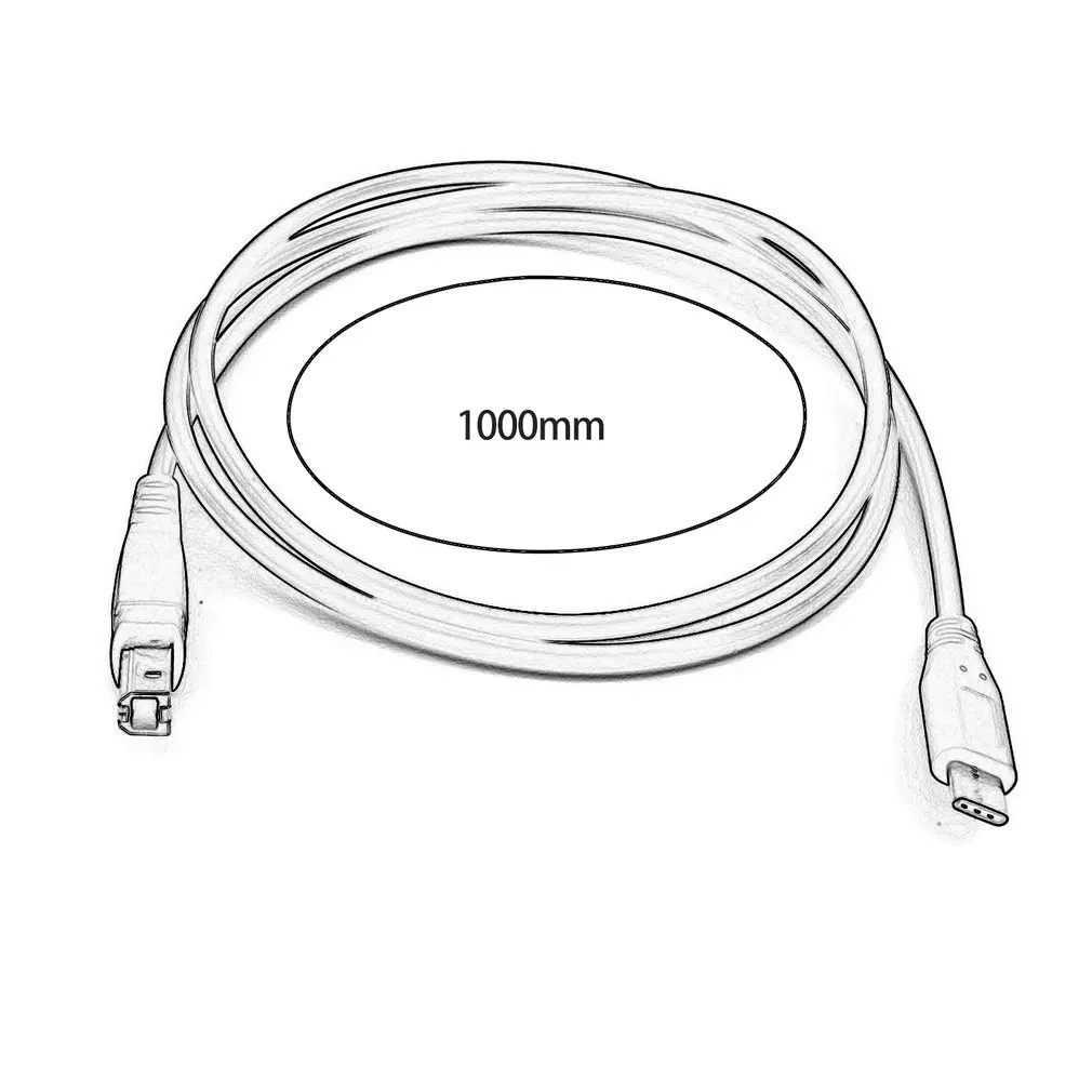USB C 3 1 Type папа к 2 0 B Тип Мужской кабель для передачи данных Шнур телефонный принтер