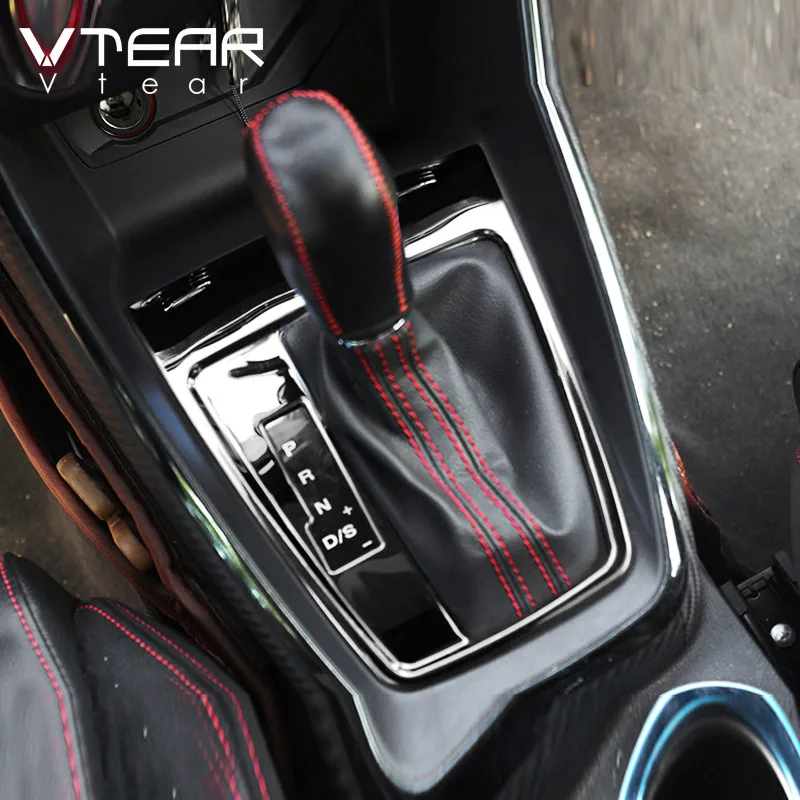 Vtear для MG ZS рамка центральной консоли переключения передач Панель Декоративная