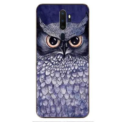Для OPPO A5 чехол роскошный чехол из ТПУ и силикона чехол s для OPPO A9 задняя крышка телефона Funda Coque - Цвет: W47