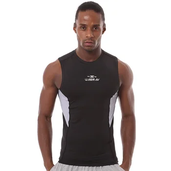 

JS1045J-Workout fitness men Short sleeve t shirt men thermal muscle bodybuilding wear compression Elastic Slim exercise clothing