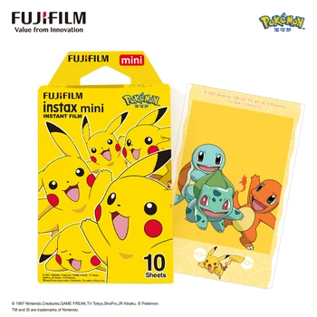 

10 sheets Fujifilm Instax Mini Pokemon Instant 10 Film for Fuji 7s 8 9 25 50s 70 90 & SP-1 Printer