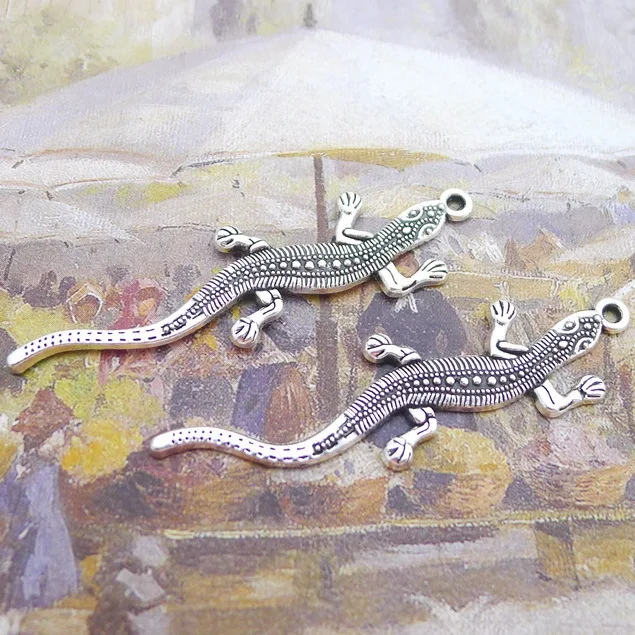 10 шт., подвеска-брелок для бижутерии, 15 х55 мм