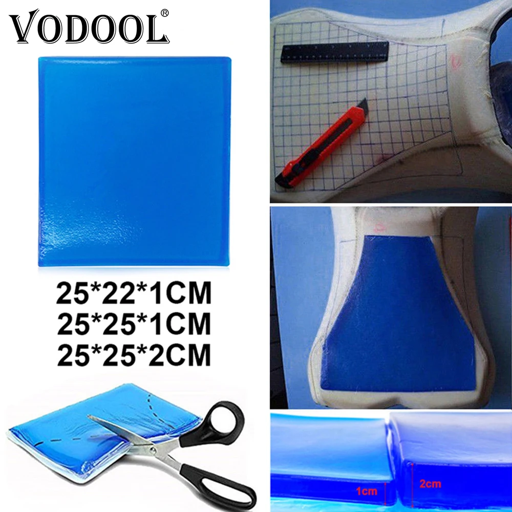 VODOOL гелевая Подушка для сиденья мотоцикла амортизационный коврик скутера