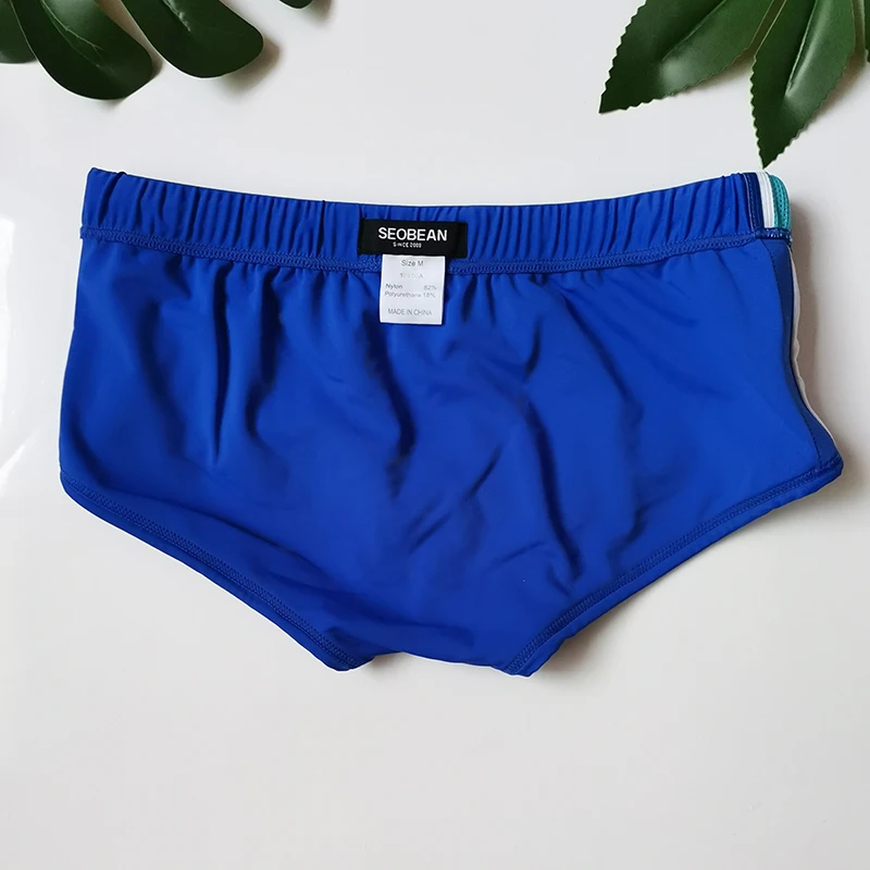 Модель 2019 года однотонные мужские плавки белый купальник для серфинга гей трусы