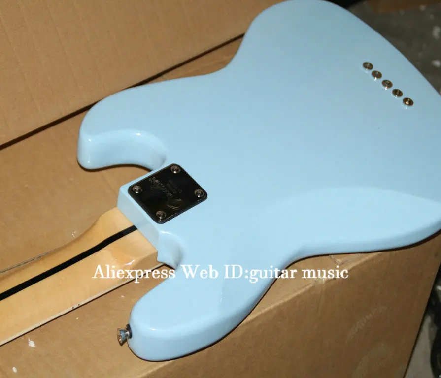 Бас гитары с левой ручкой 5 струн электрическая басовая гитара кленовый гриф