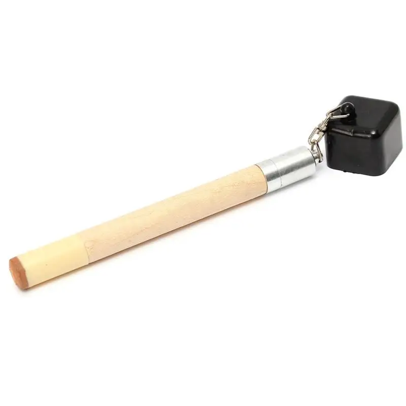 2 в 1 Карманный бильярдный мел держатель для бильярдного бильярда аксессуар для стола деревянная ручка