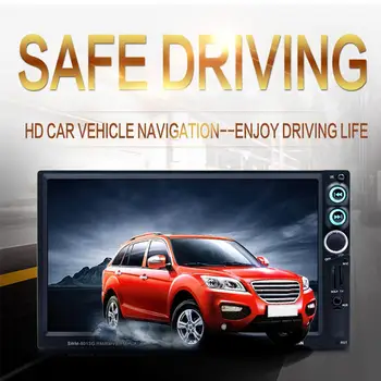 

HiMISS Double 2Din 7" Screen Car Stereo MP5 Player Bluetooth FM Radio Rear View Camera