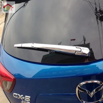 

Chrome Car Black Rear Wiper Arm Base Cover Trim Switch Cap Replacement For Mazda CX-5 CX5 2012 2013 2014 2015 2016 Accessories
