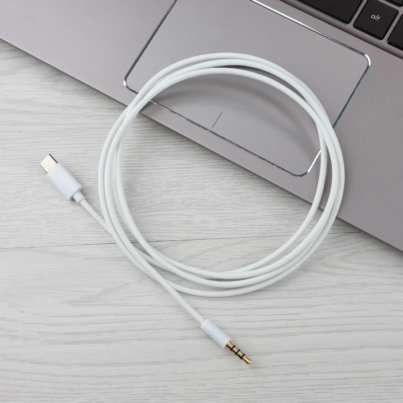 1 метр 3 5 мм AUX аудио музыкальный кабель автомобильный шнур для USB C телефонов и