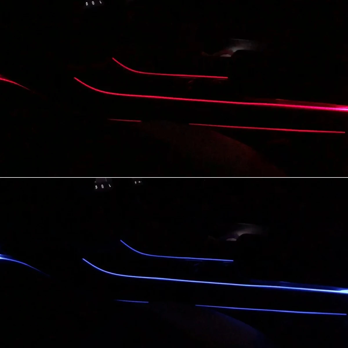  Modification Car Interior Atmosphere Seven Color LED Light Modification In the Control Accessories  - 4000083353821