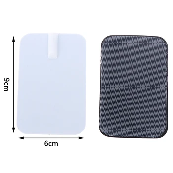 

10Pcs Reusable Square Tens Acupuncture Physiotherapy Machine Electrode Pads 6*9cm Nerve Muscle Stimulator Massager Patch