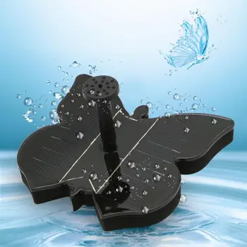 

Mini Butterfly Solar Fountain Outdoor Pool Pond Bird Bath Water Pump Solar Panel Floating Fountain Garden Waterfall Decoration