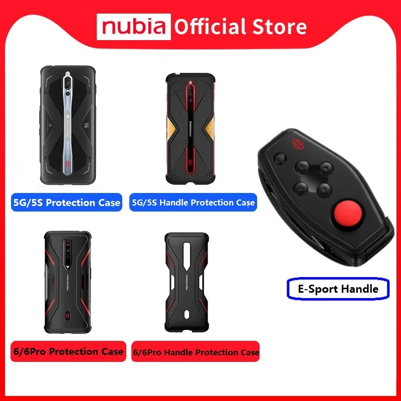 100% оригинальный защитный чехол Nubia для RedMagic 5G 5S 6Pro 6 6R ручки игровой | Мобильные