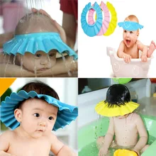 Регулируемая крышка детского шампуня для мытья волос детский душевой козырек для мытья защита ушей защита для глаз шапка детские аксессуары для ванной