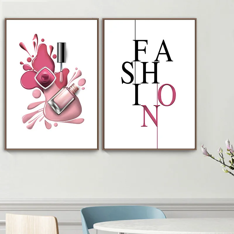 Nail-Polish-Wall-Art-Canvas-Painting-Posters-And-Prints-Modern-Modular-Picture-Fashion-Art-Painting-Wall