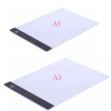 A4/A5?A3 Formato Tre Livello Dimmable Ha Condotto La Luce Pad,Tablet Protezione Degli Occhi Più Facile per la Pittura Del Ricamo Diamante Strumenti Accessori