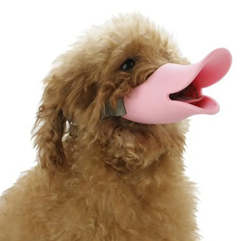 Dog Training Anti-bite Duck Mouth Cover Adjustable Pet Dog Mouth Cover Pet Duckbill Cover Dog Anti-call Anti-mouthpiece Cover