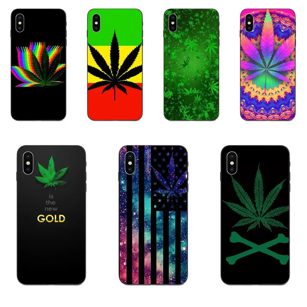 

Weed Leaf Grass Huf For Galaxy A3 A5 A6 A6s A7 A8 A9 A10 A20E A30 A40 A50 A60 A70 A80 A90 Plus 2018 Cute Phone Case