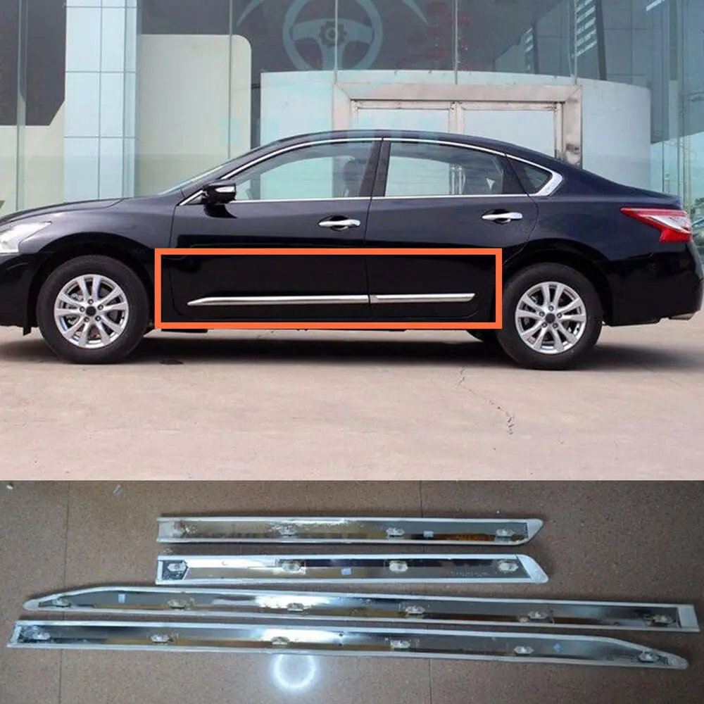 Aftermarket боковой корпус литье набор CHROMR для Nissan ALTIMA 2013