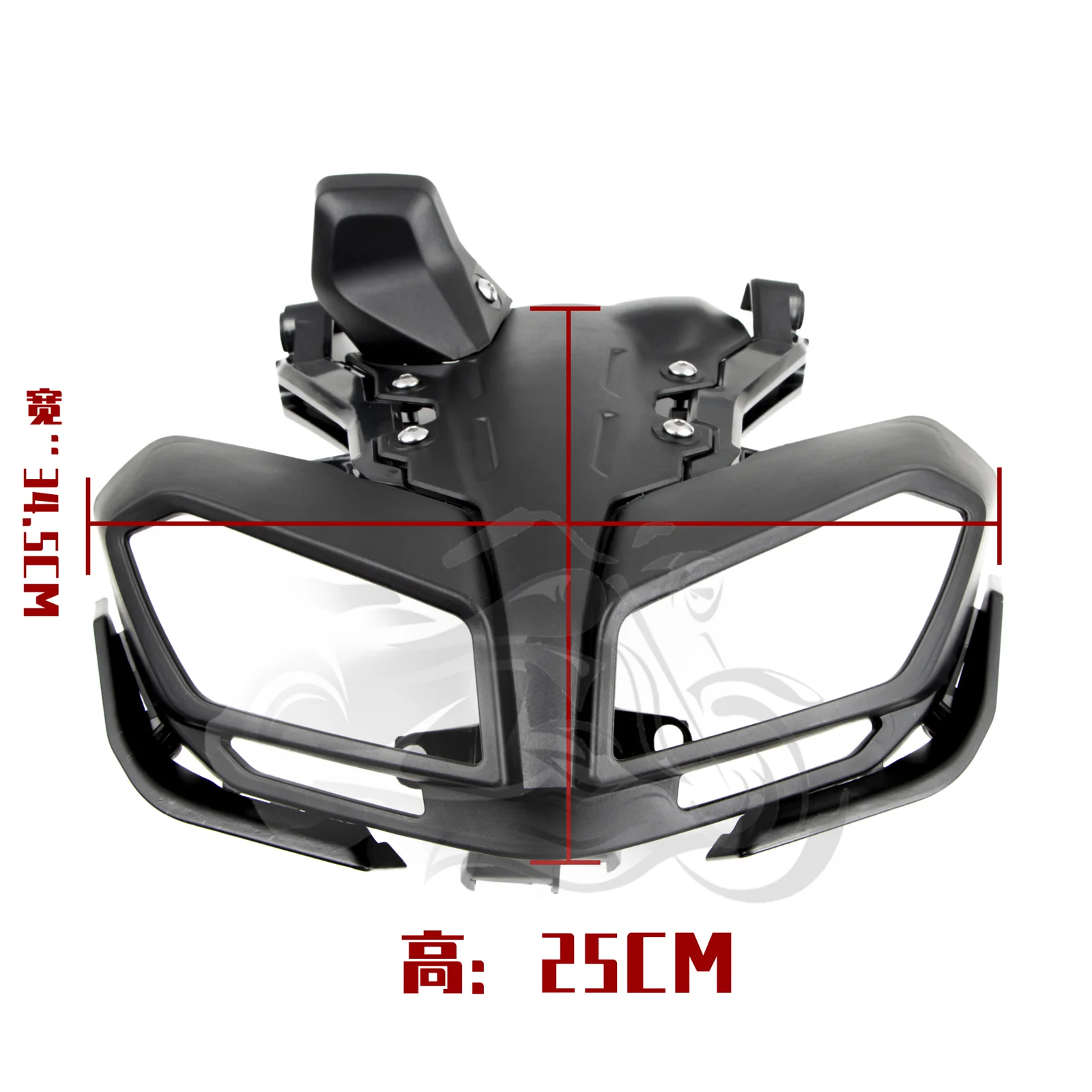 Motorcycle Headlight Front Head Cowl Upper Nose Fairing Holder Cover Set Fit for MT-09 MT09 MT 09 FZ-09 fz09