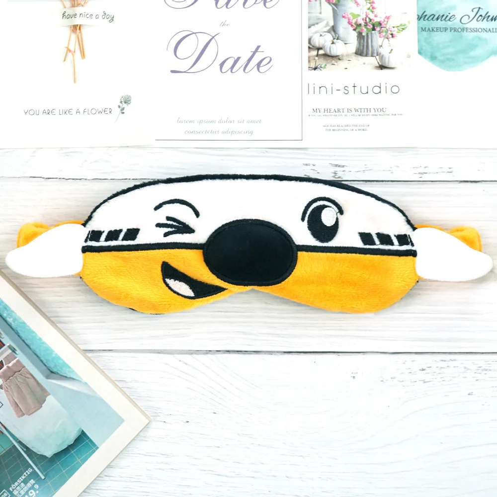 

Aviation Cartoon Plush Sleep Eye Patch Eyeshade
