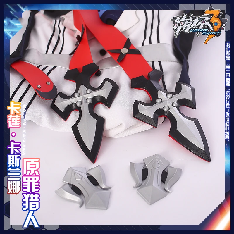 Аниме! Honkai Impact 3 Kallen Kaslana оригинальный Sin Hunter персонажи карты прекрасное