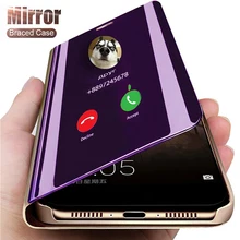 Luxury Smart Mirror Phone cover For Apple iPhone 11 12 Pro Max 8 7 6 6s Plus Xr Xs Max X Xs SE 2020 support Flip Protective case