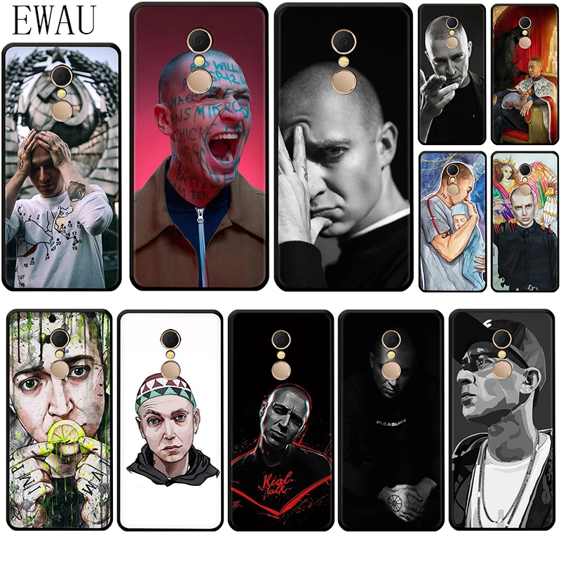 

EWAU Russian rapper Oxxxymiron Silicone phone case for Xiaomi Redmi 4A 4X 5 plus 5A 6 pro 6A 7 7A S2 GO K20 pro