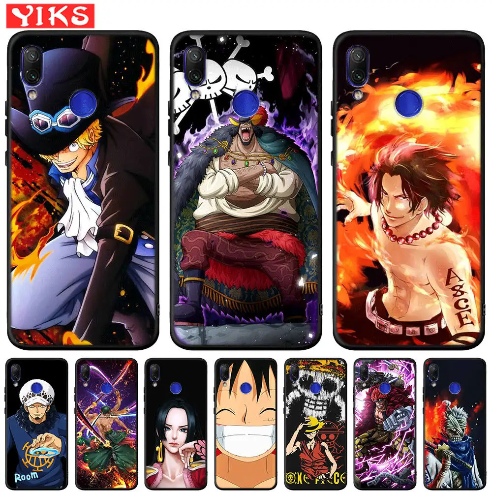 

One Piece Luffy Ace Sabo Zoro For Xiaomi Redmi Note 7 7A 6 Pro 6A 5A Prime Mi A1 5X A2 Lite 6X 4X 5 Plus Pocophone F1 Cover Case