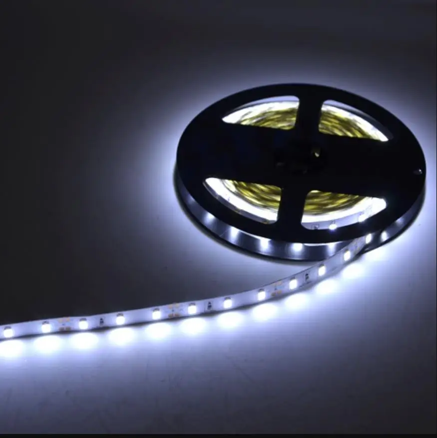 Водонепроницаемая светодиодная лента 5 м 5630 (5730) SMD 60 светодиодов/м Гибкая 12 В