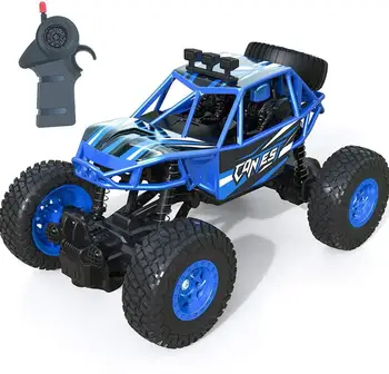 

Remote Control Car 2.4Ghz 1:20 Scale RC Car RC Crawlers Off Road Vehicle for Kids Blue Red