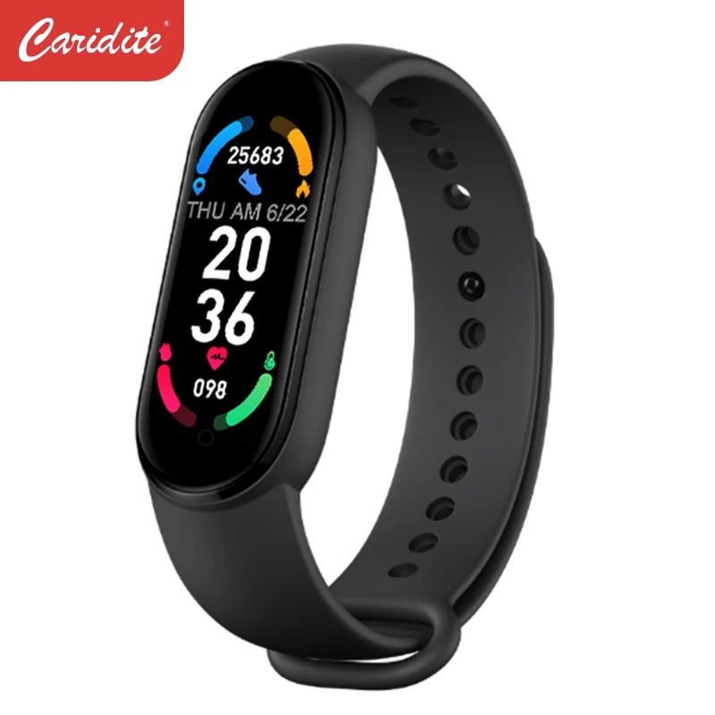 New M6 Smart Band Smartband Watch Bracelet Wristband Fitness Tracker Blood Pressure Heart Rate Bp Monitor Waterproof | Электроника