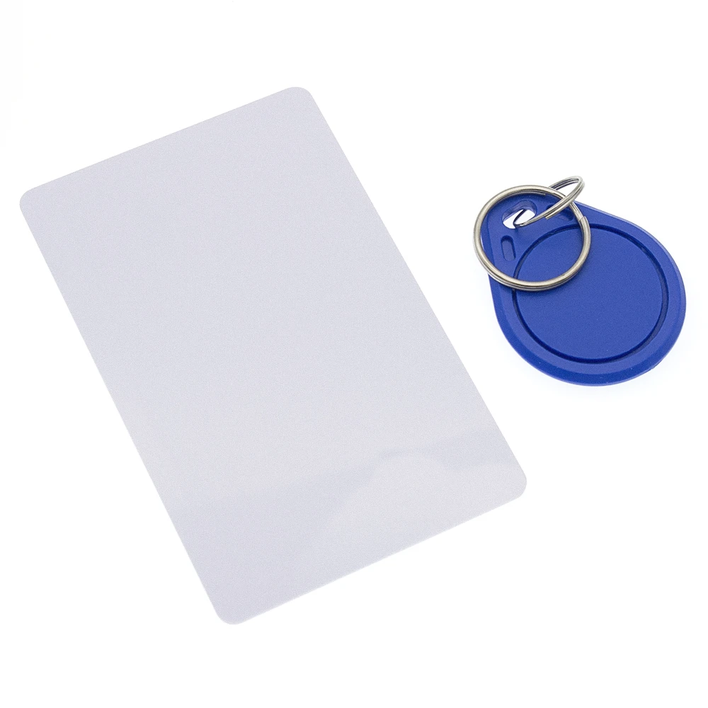 10pcs RFID Card 13.56Mhz MF S50 Proximity IC Smart Card Tag Mif1 S50 Key  Fobs NFC Tag For Access Control System