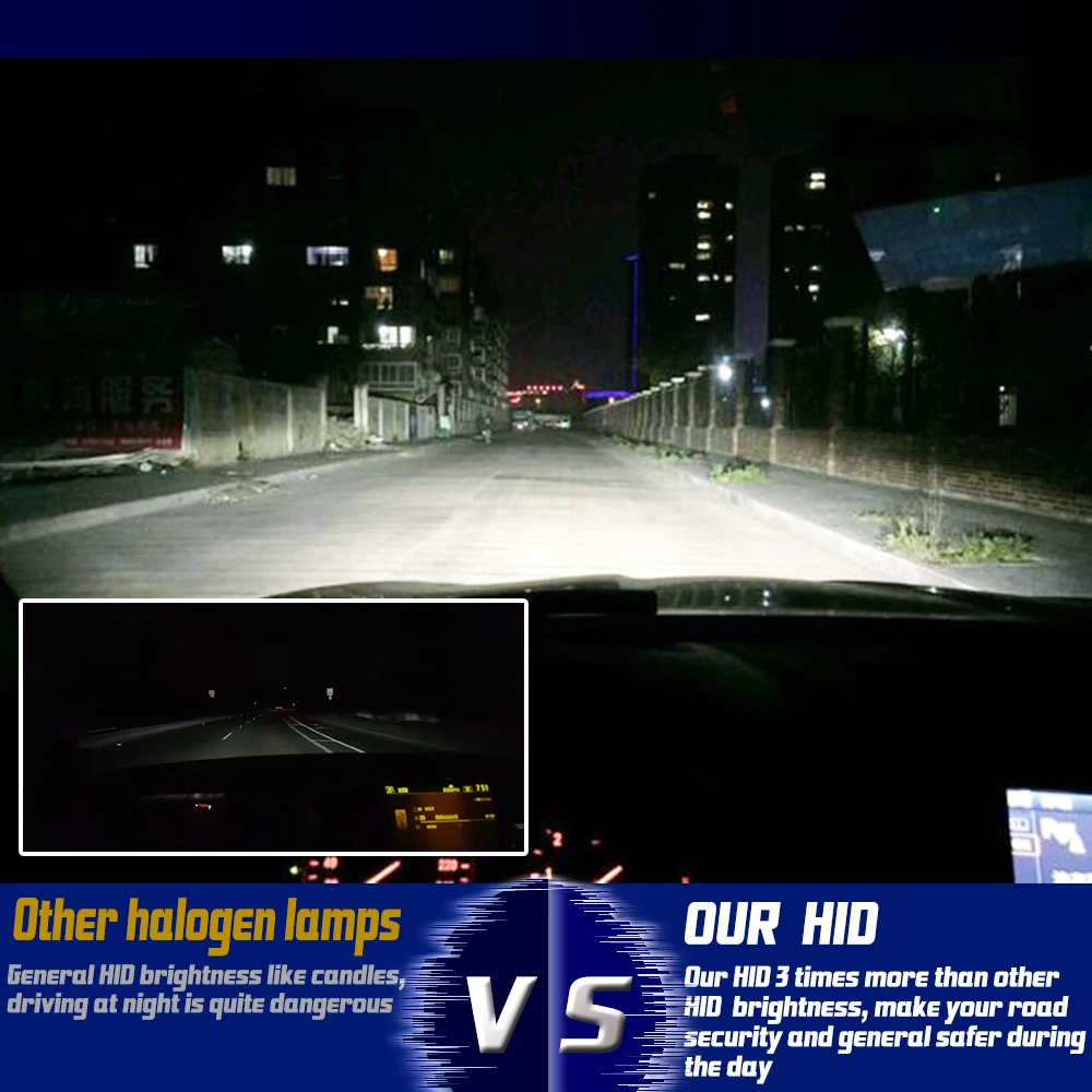 Ксенон H4 55 Вт AC Xenon HID головной светильник Xenons Bi 6000K супер яркий Hi/Lo луч авто ксенон