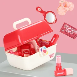 Jouets de maquillage pour enfants, 24 pièces, jeu de Simulation, ensemble de maquillage, coiffure de princesse, Cosplay, jouet en plastique pour filles 