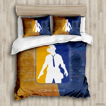 

2020New high-quality 3D game series bedding set decorative duvet cover pillowcase cartoon bedding 3-piece Bedding Set