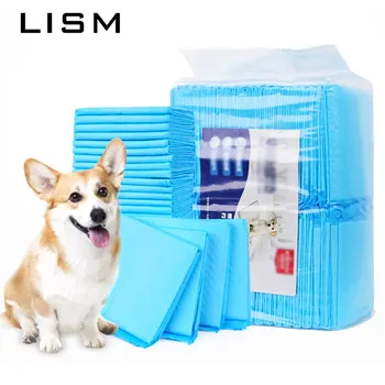 

100pcs Super Absorbent Pet Diaper Dog Training Pee Pads Healthy Clean Wet Mat For Dogs Cats Training Pad Pet Cage Mat