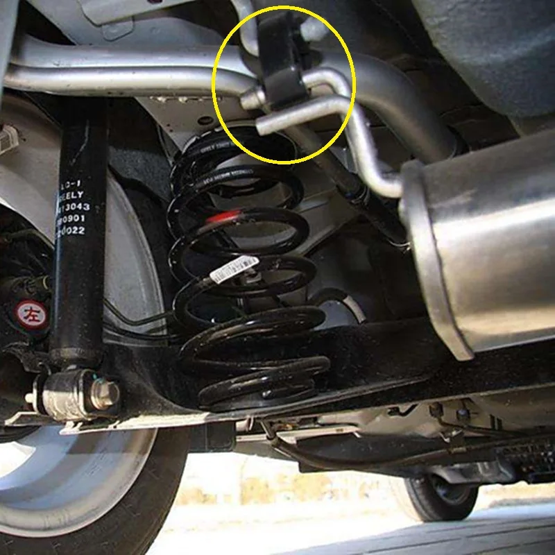 Для Geely LC Cross, GC2-RV, GX2, Emgrand Xpandino, LC, Panda, Pandino, GC2, автомобильный выхлопной трубы резиновый держатель Вешалка изолятор