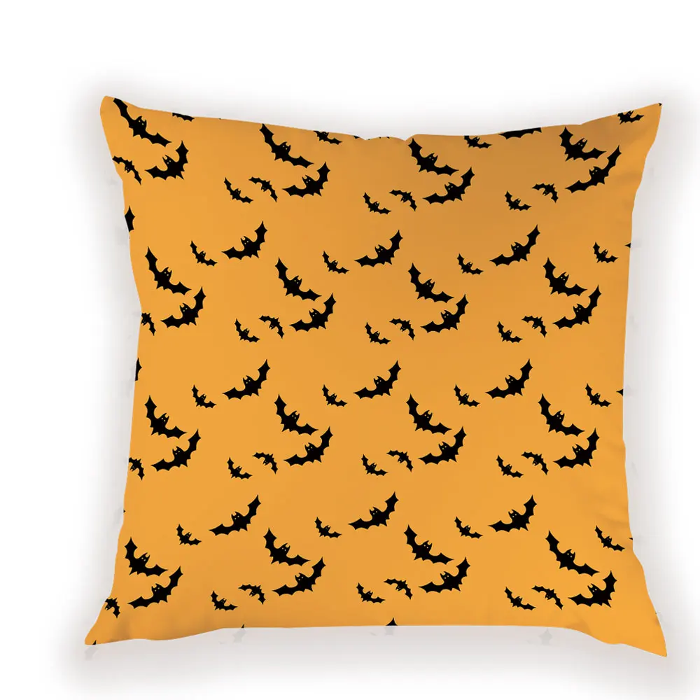 L1693-9 На Хэллоуин с надписью Trick or treat для подушек с жутким черепом призрак осень Декор Подушка Чехол тыквы декоративные Kussenhoes подушки - Цвет: L1693-9