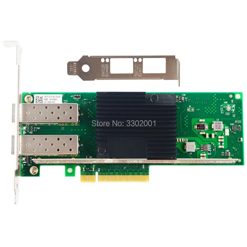 X710 DA2 10G SFP + двойной порт PCIe v3.0 x8 Intel X710BM2 чип Ethernet сетевой адаптер в том числе два 10g