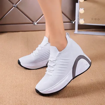 

Women's vulcanized shoes lace-up running shoes sports shoes air cushion jogging casual shoes basketball shoes Zapatillas Hombre