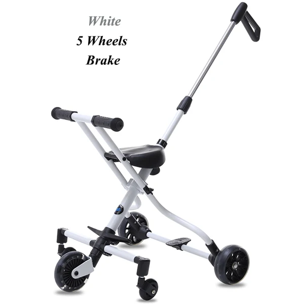 10 PRYDYC Baby Stroller Ride on Bike Ultra-lightweight Folding 3-5Y Children Trolley High Landscape Umbrella Baby Trolley Stroller - Цвет: 10