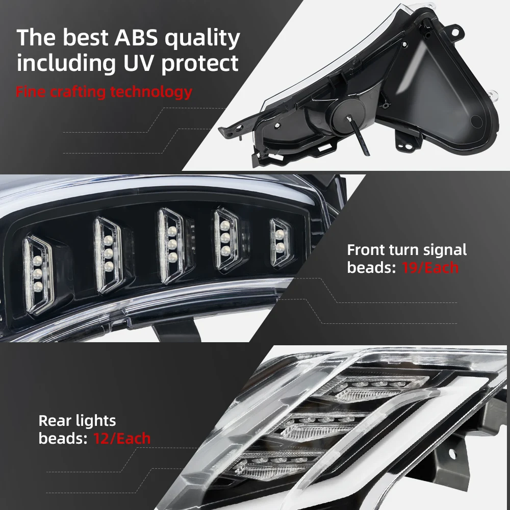 СВЕТОДИОДНЫЕ указатели поворота для TMAX 530 передние и задние стоп сигналы моделей