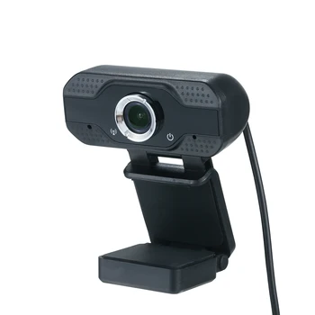 

USB Webcam 1080p HD 30fps Desktop Clip-On PC Laptop Web Camera with Microphone for Video for Windows 2000/XP/7/8/10/Android TV