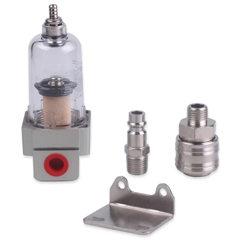

Compressed Air Filter Water Separator Olabscheider Includes Quick Coupler 1/4 Inch