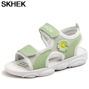 

SKHEK Summer Children Shoes Boys Soft Soles Beach Shoes Male Baby Baotou Anti-kick Children's Sandals Princepard Summer Sandals