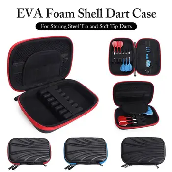 

EVA Foam Shell Dart Carry Case 6 Darts Large Capacity Storage Bag Wallet Pocket For Storing Steel Tip Soft Tip Dart Accessories